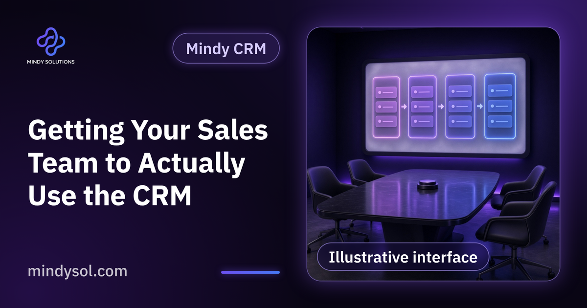 Getting Your Sales Team to Actually Use the CRM