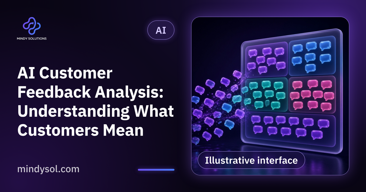 AI Customer Feedback Analysis: Understanding What Customers Mean